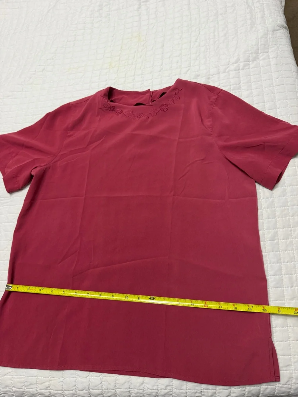 Alfred Dunner Women’s Size 8 Burgundy 3 Piece Pant Suit Set